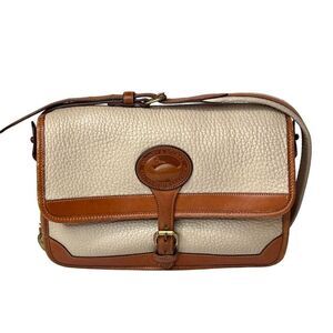 Dooney & Bourke All Weather Pebbled‎ Leather Surry Crossbody Handbag Vintage